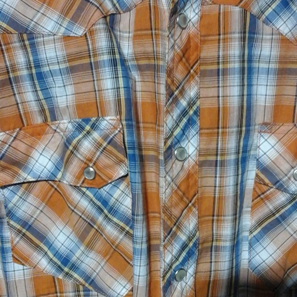 Mens wrangler button up shirt​​ - Picture 2 of 5